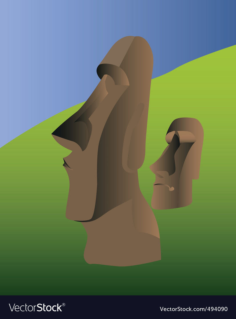 Easter island idol