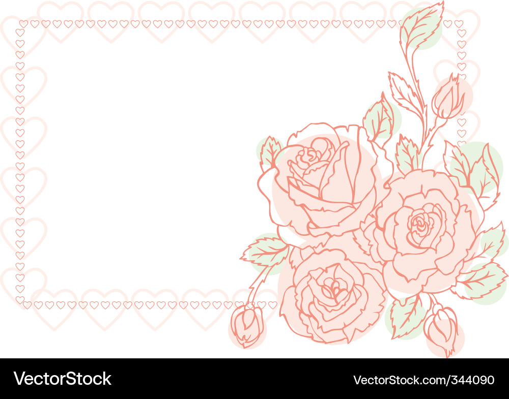 Rose Royalty Free Vector Image - VectorStock