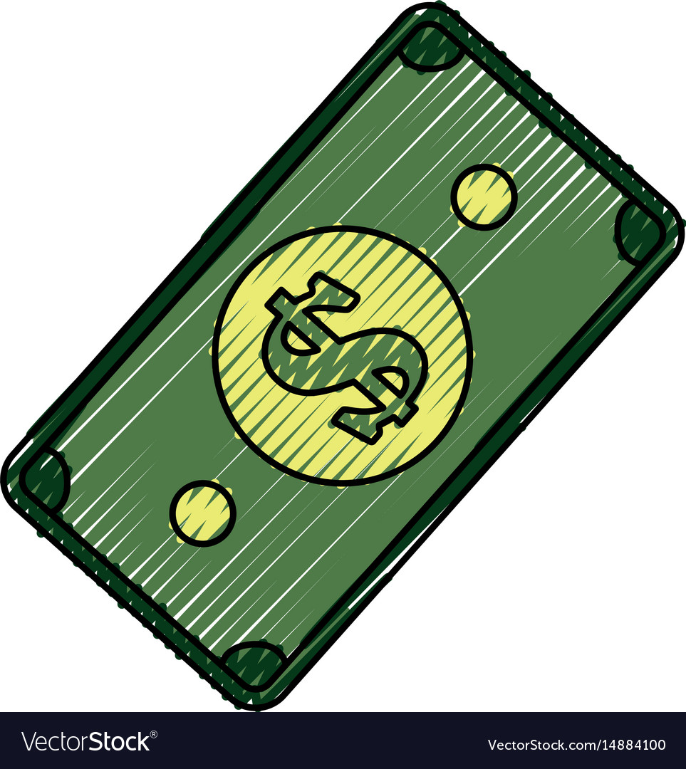 Billet money symbol