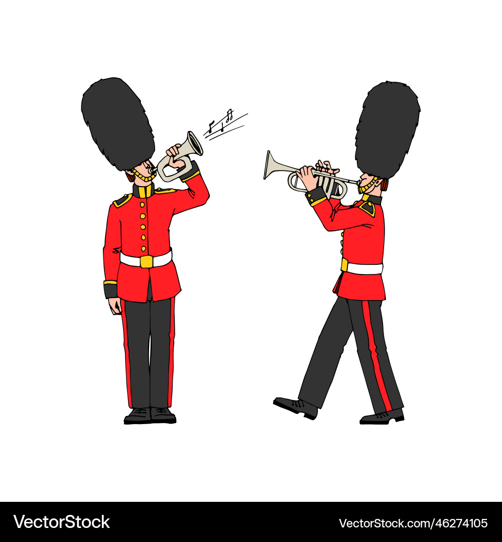 Marching Band Hat Cartoon