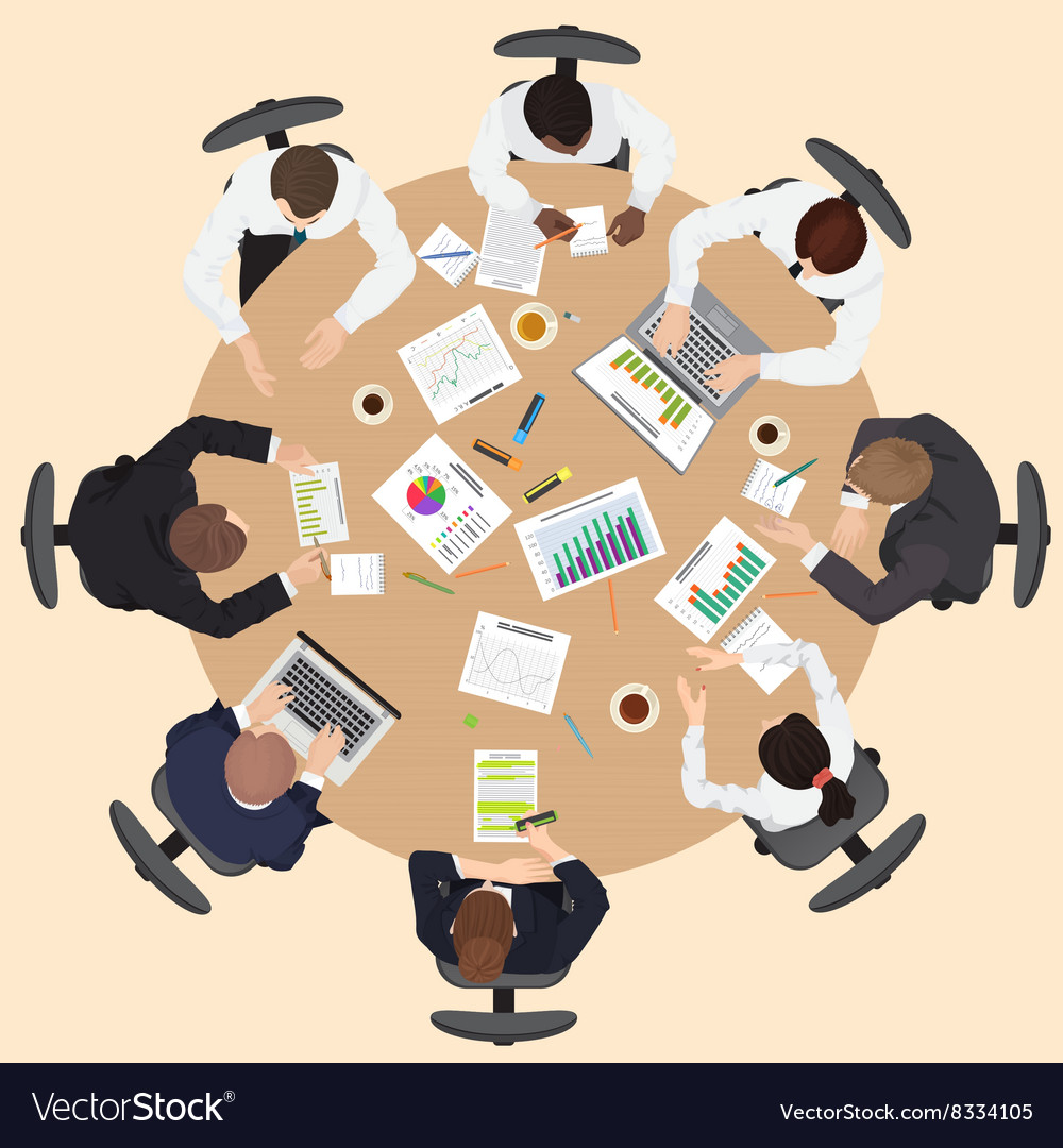 Corporate Business management teamwork meeting and