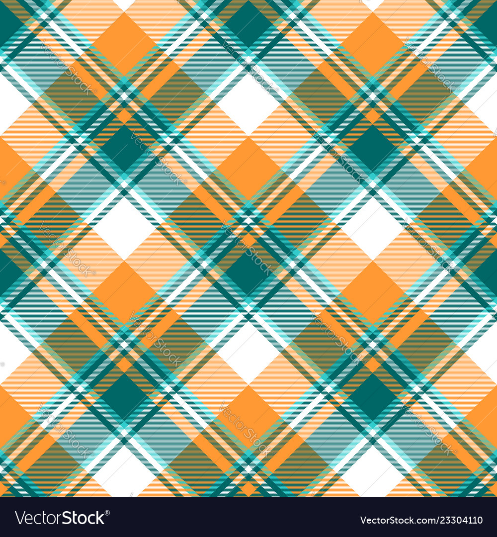 Orange diagonal fabric texture seamless pattern