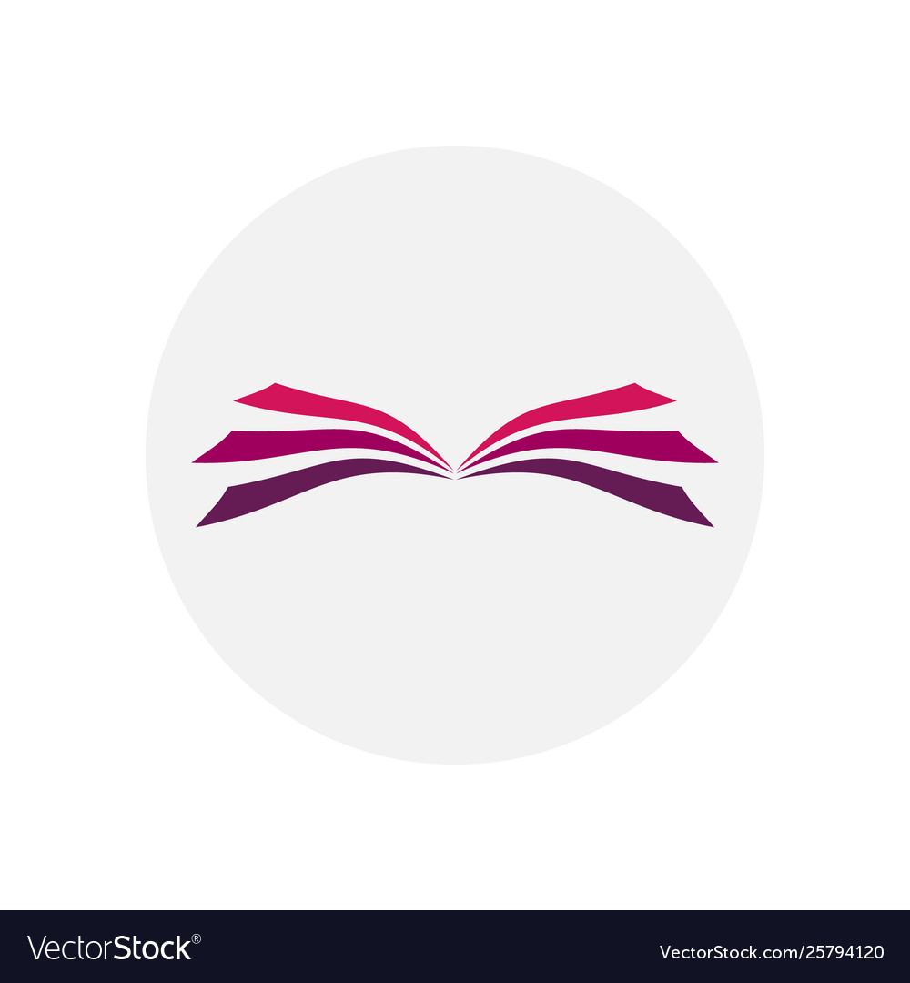 Pink book icon