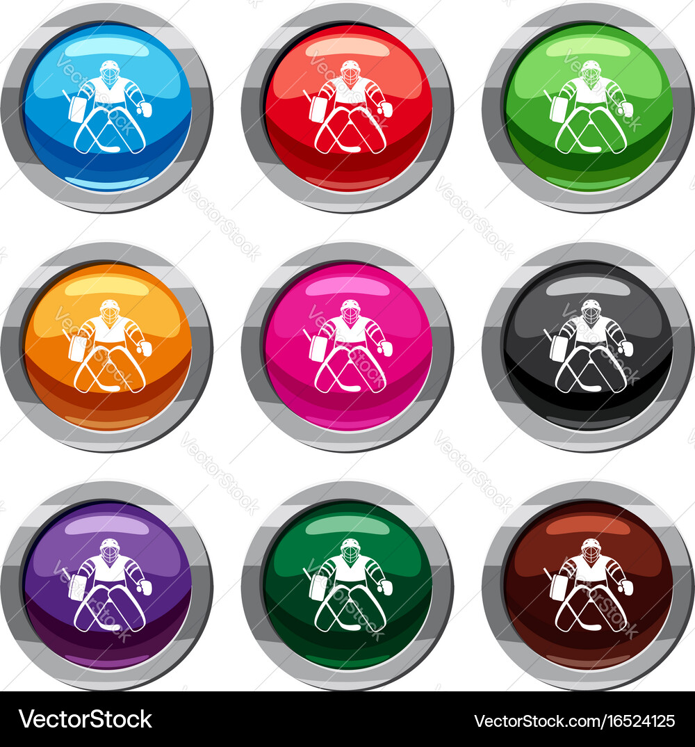 hockey goalkeeper set