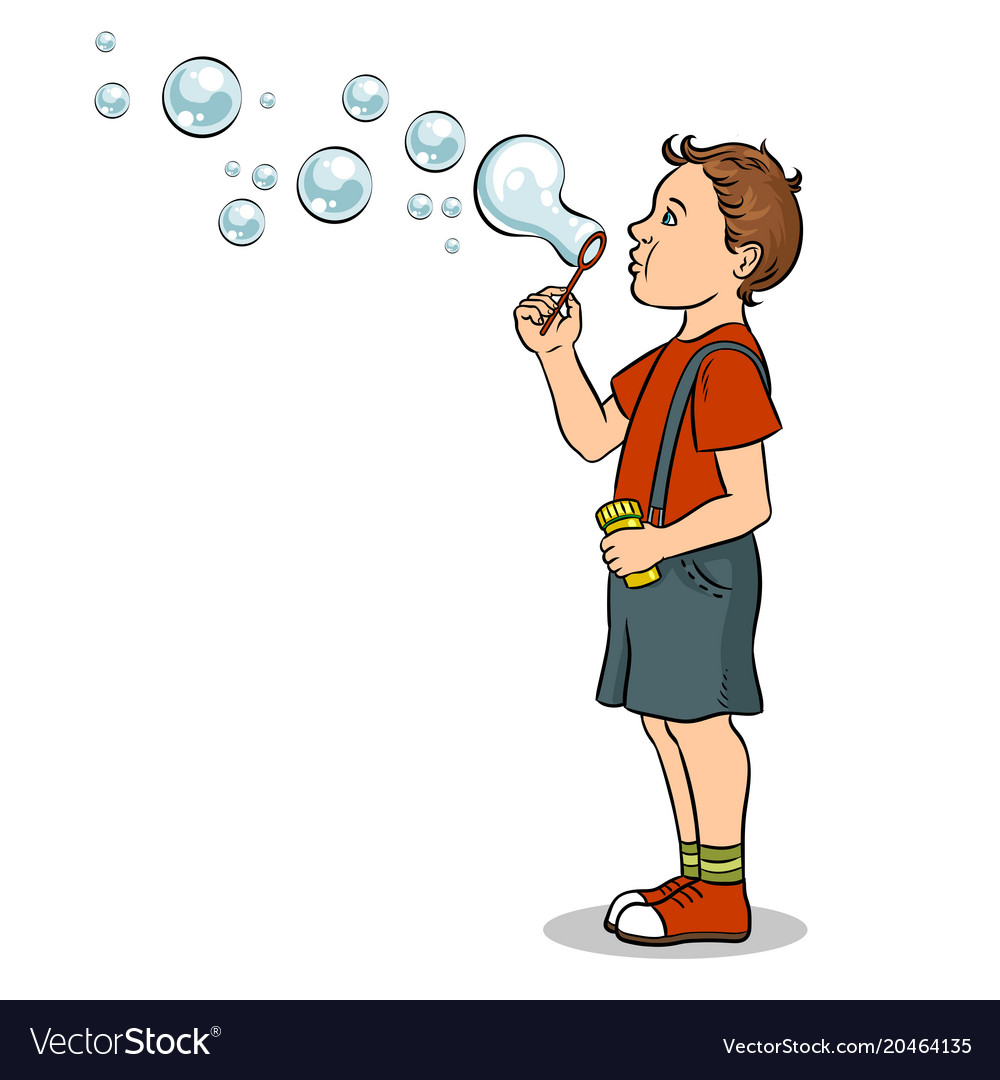 blowing bubble clipart black and white