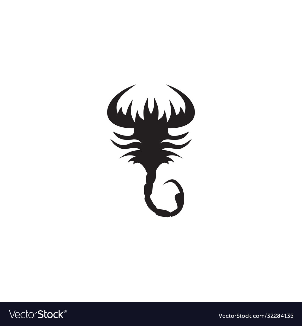 Scorpion logo design template