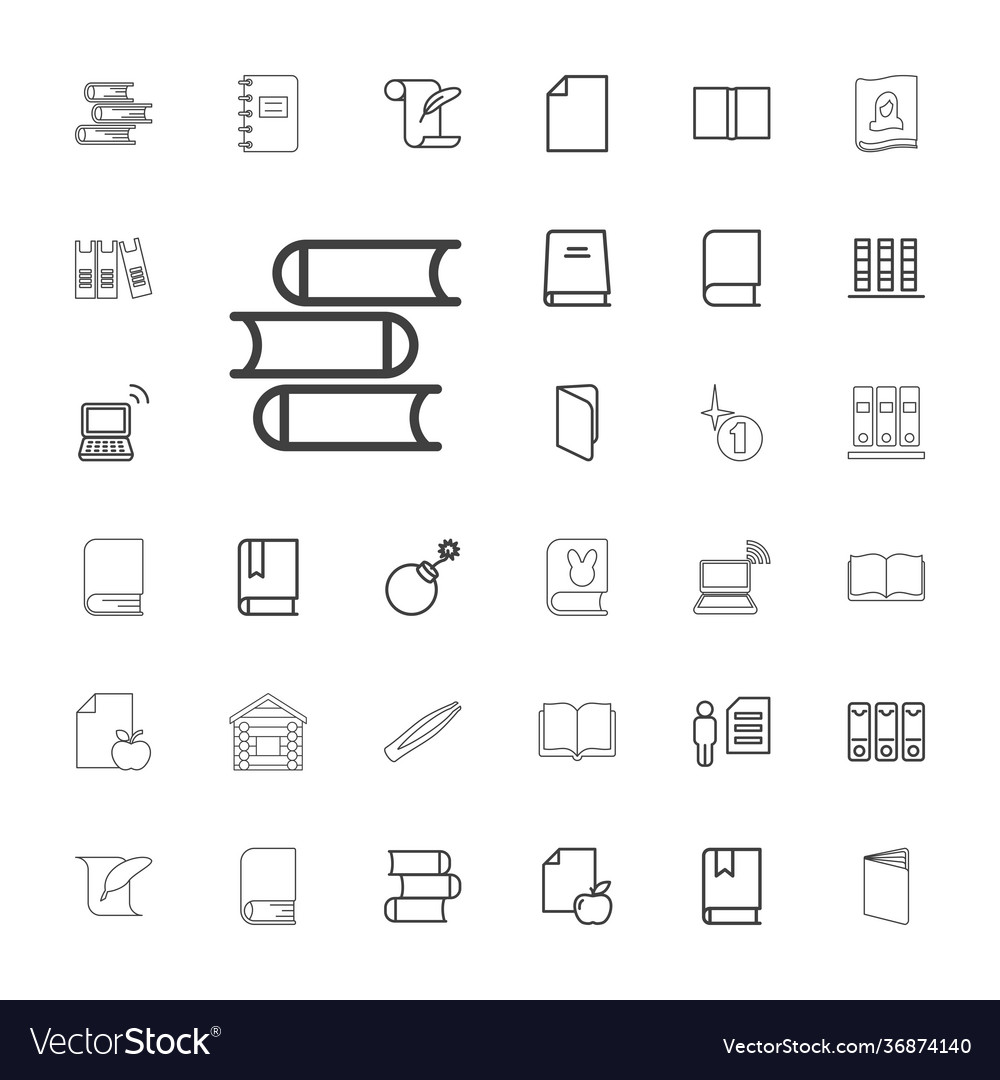 Book icons