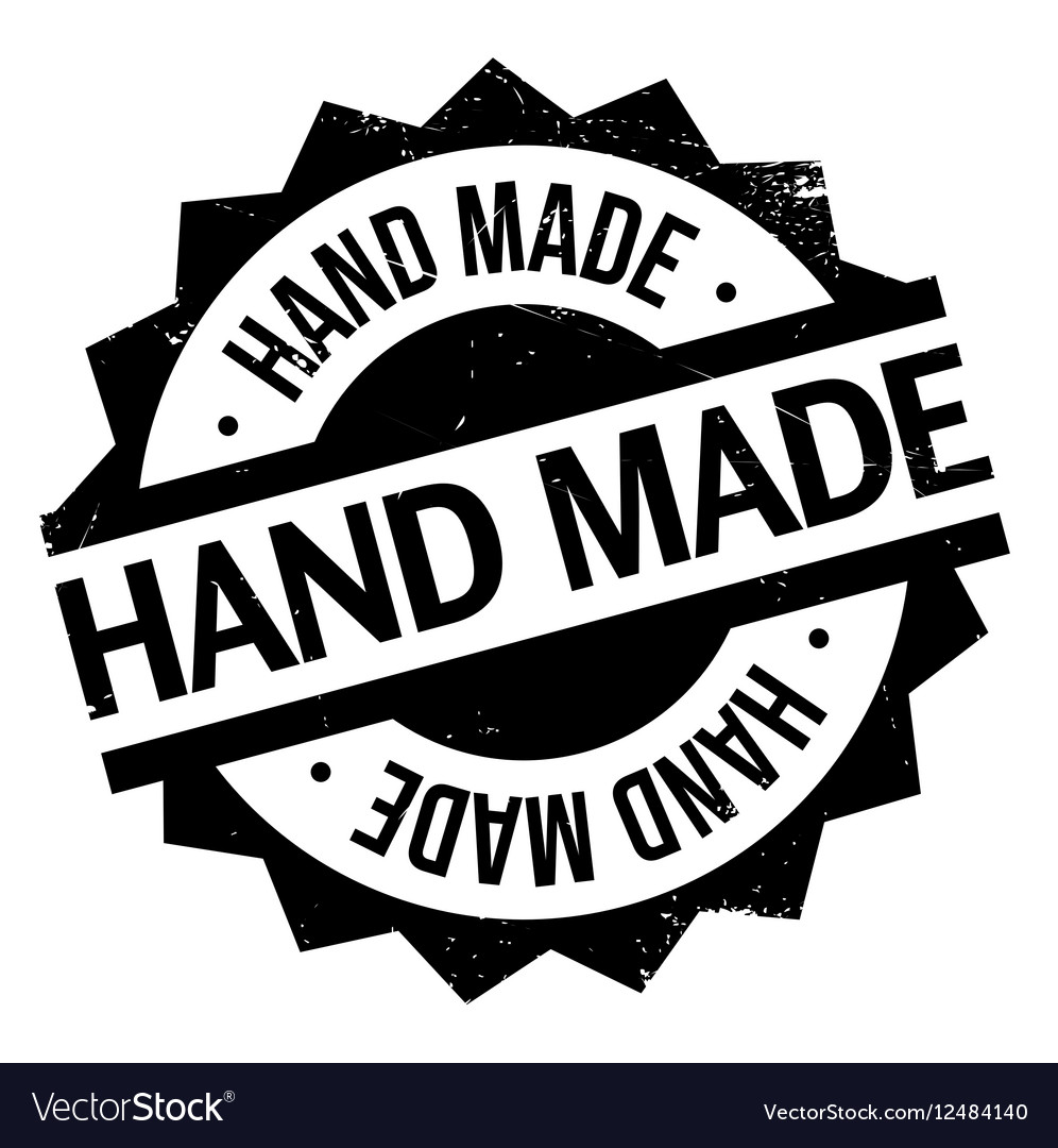 Hand made rubber stamp Royalty Free Vector Image