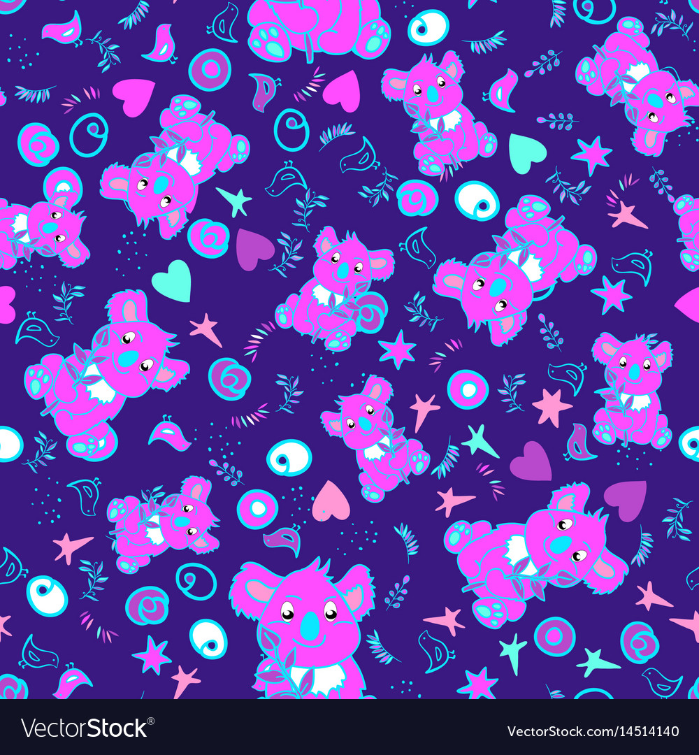 Seamless animal pattern