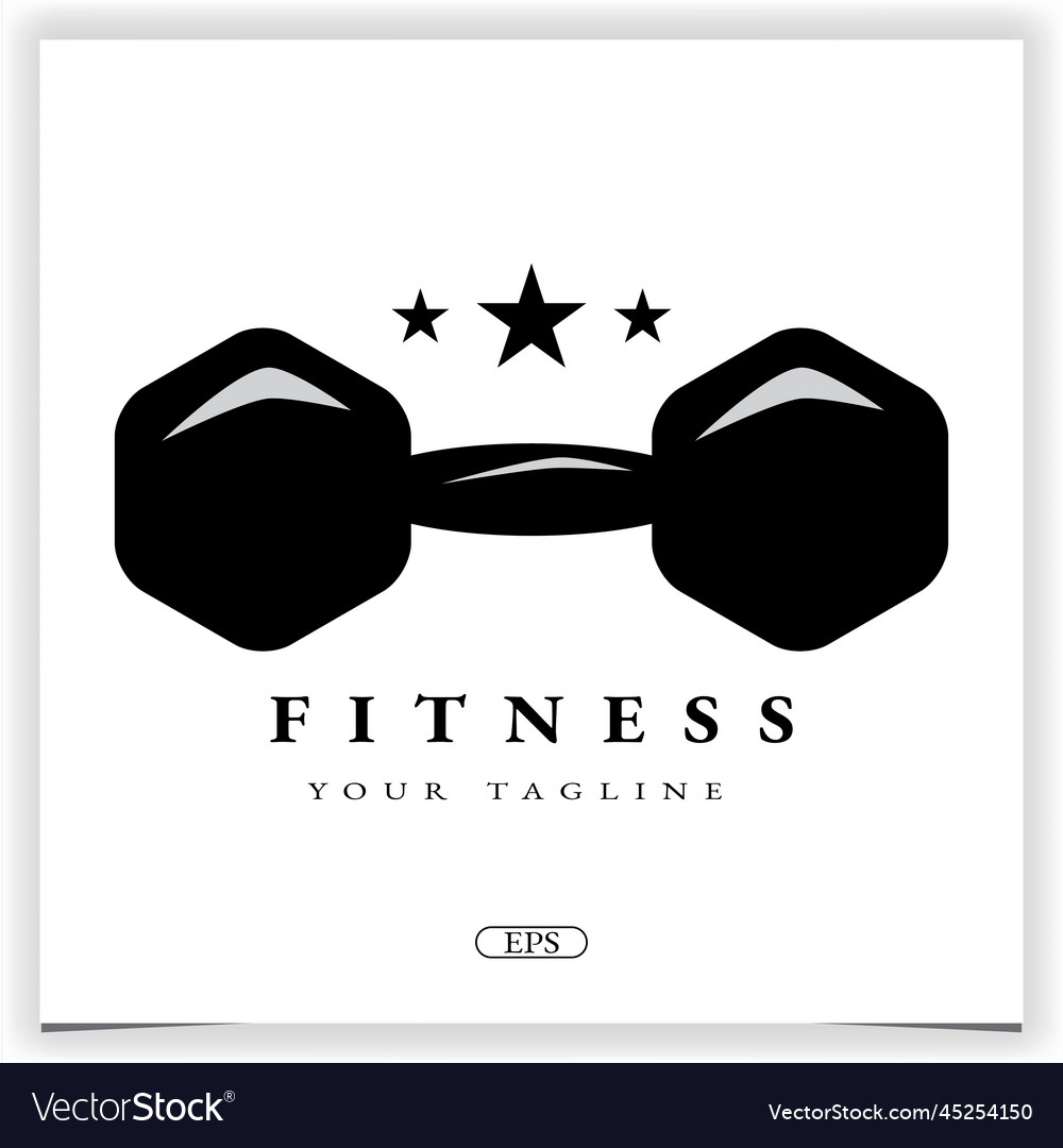 Gym fitness modern logo premium elegant template