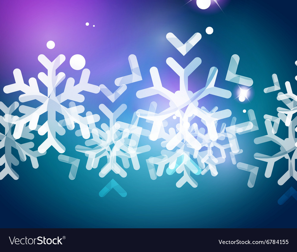 Christmas blue abstract background with white