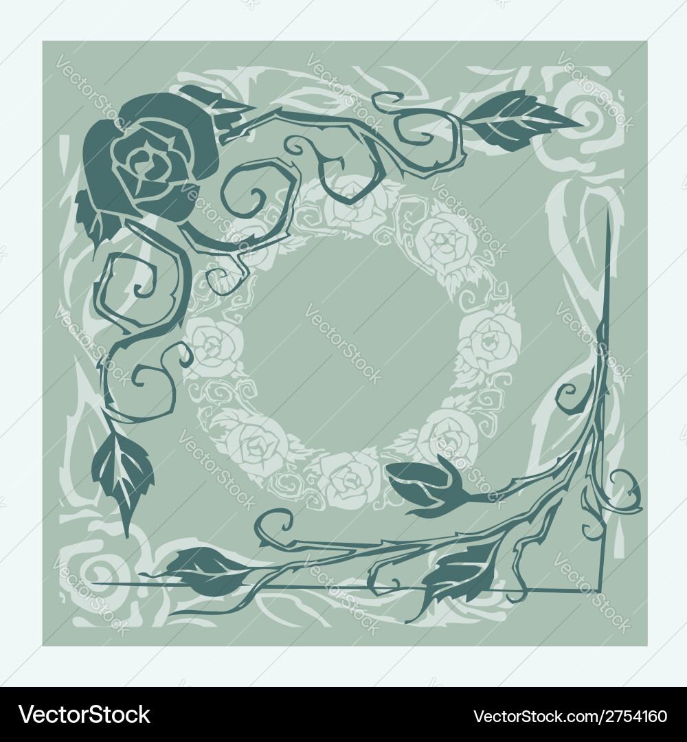 Corner design - set Royalty Free Vector Image - VectorStock