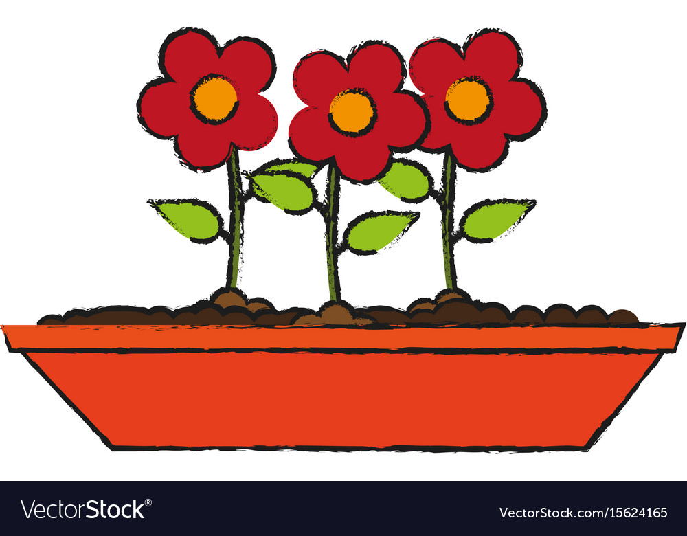 Potted flowers icon image