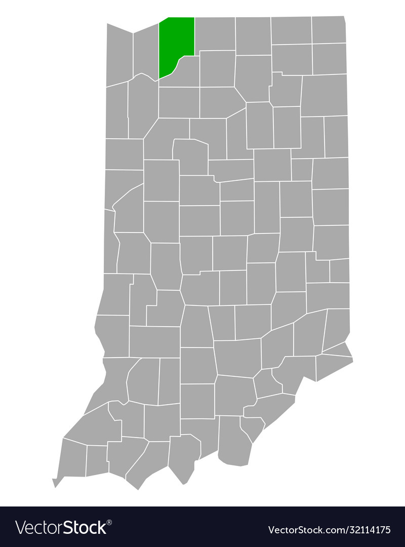 Map laporte in indiana