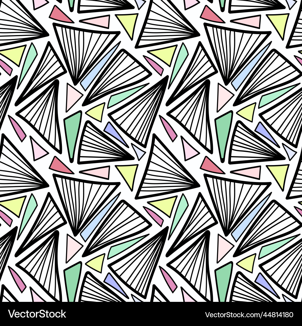 Seamless Abstract Pattern Vector Abstract seamless pattern Royalty Free Vector Image