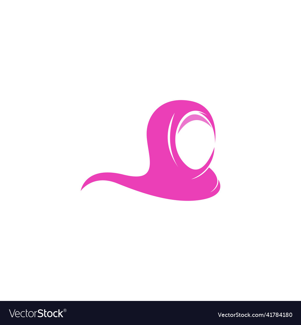 Hijab Logo Icon Design