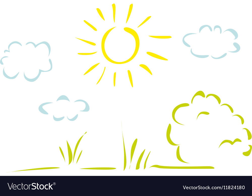 Naturlandschaft - einfach