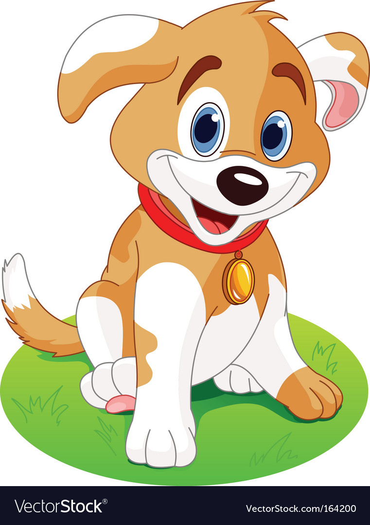 cartoon puppy