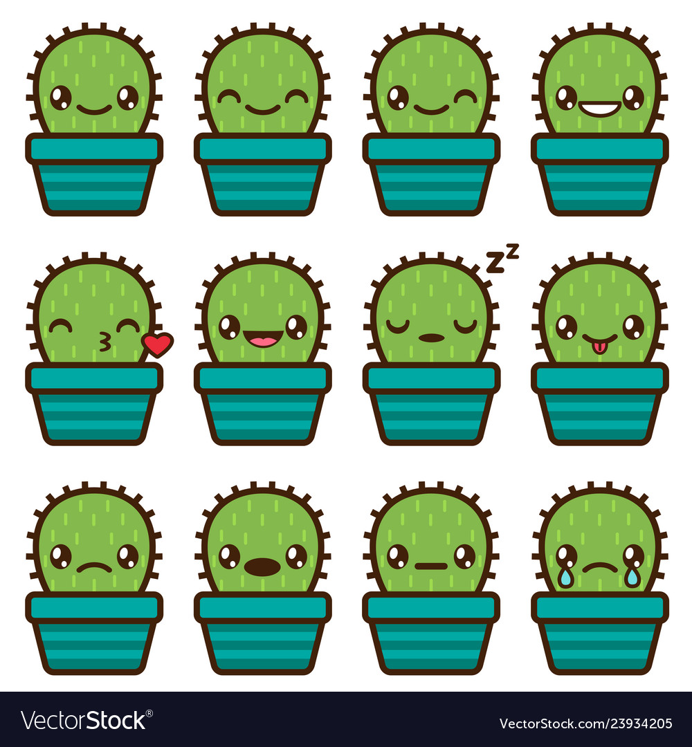 Cactus Emoji