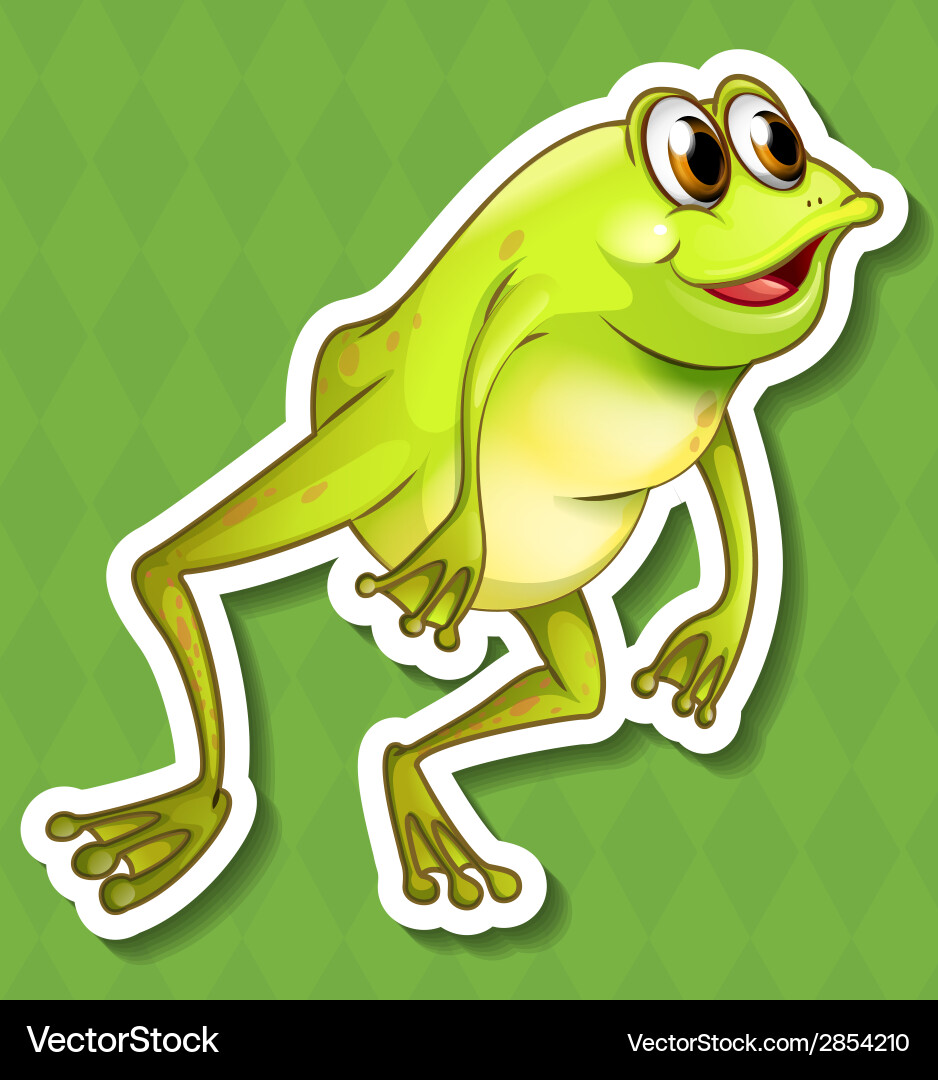 Frog Royalty Free Vector Image - VectorStock