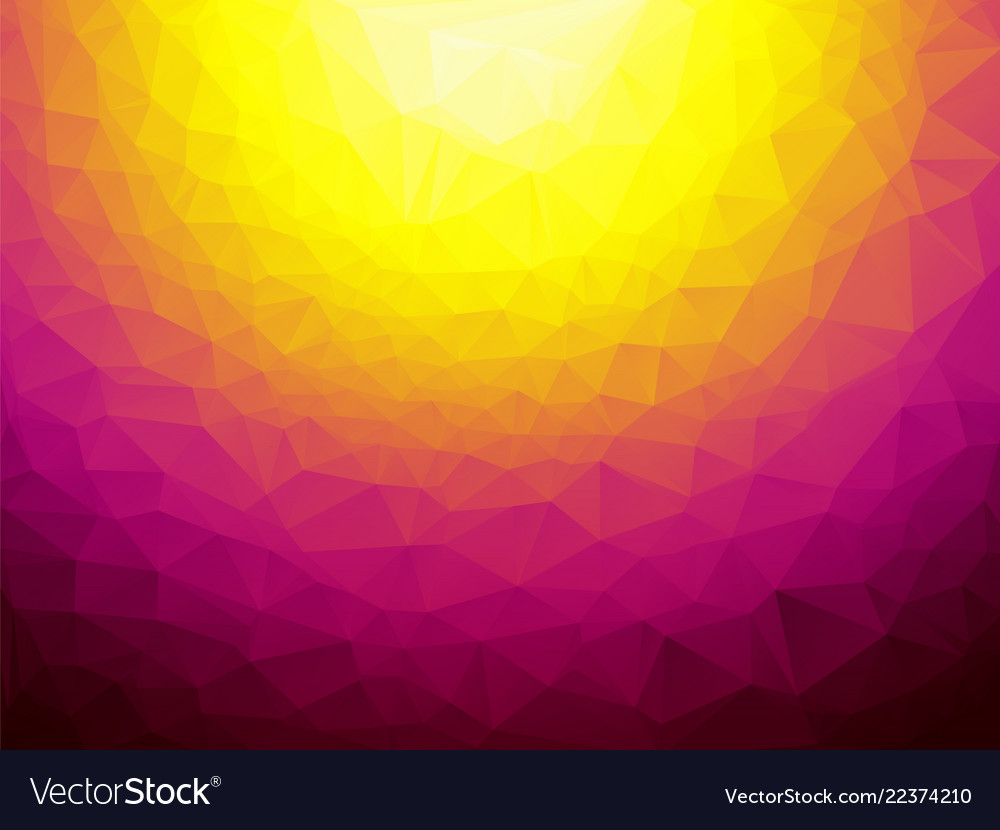 Orange violet triangular background