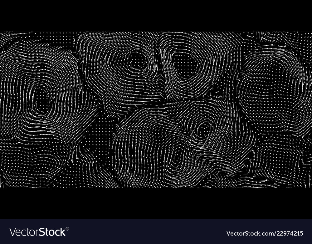 Monochrome field visualization of forces