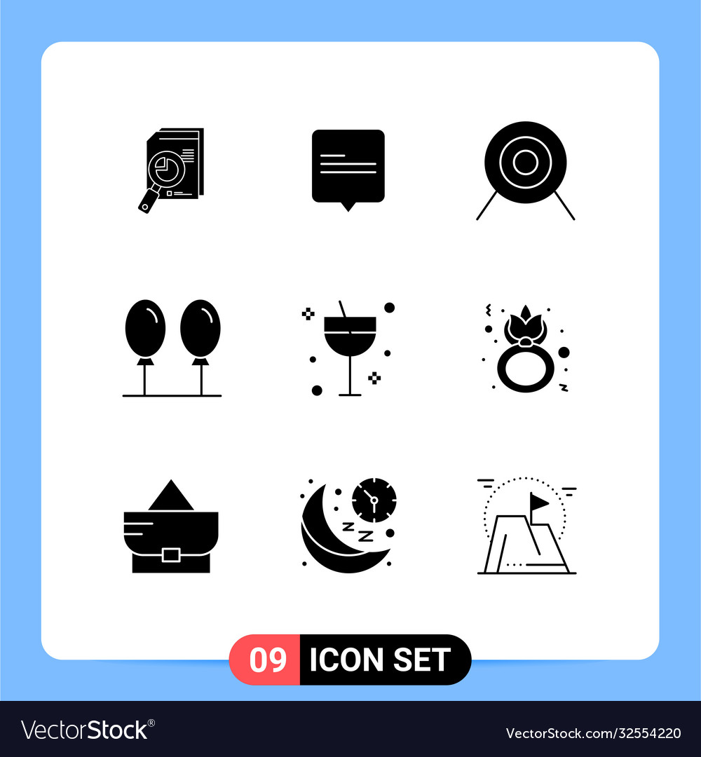 Group 9 solid glyphs signs and symbols