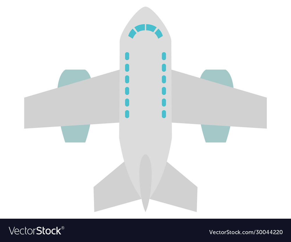 Passenger jet plane