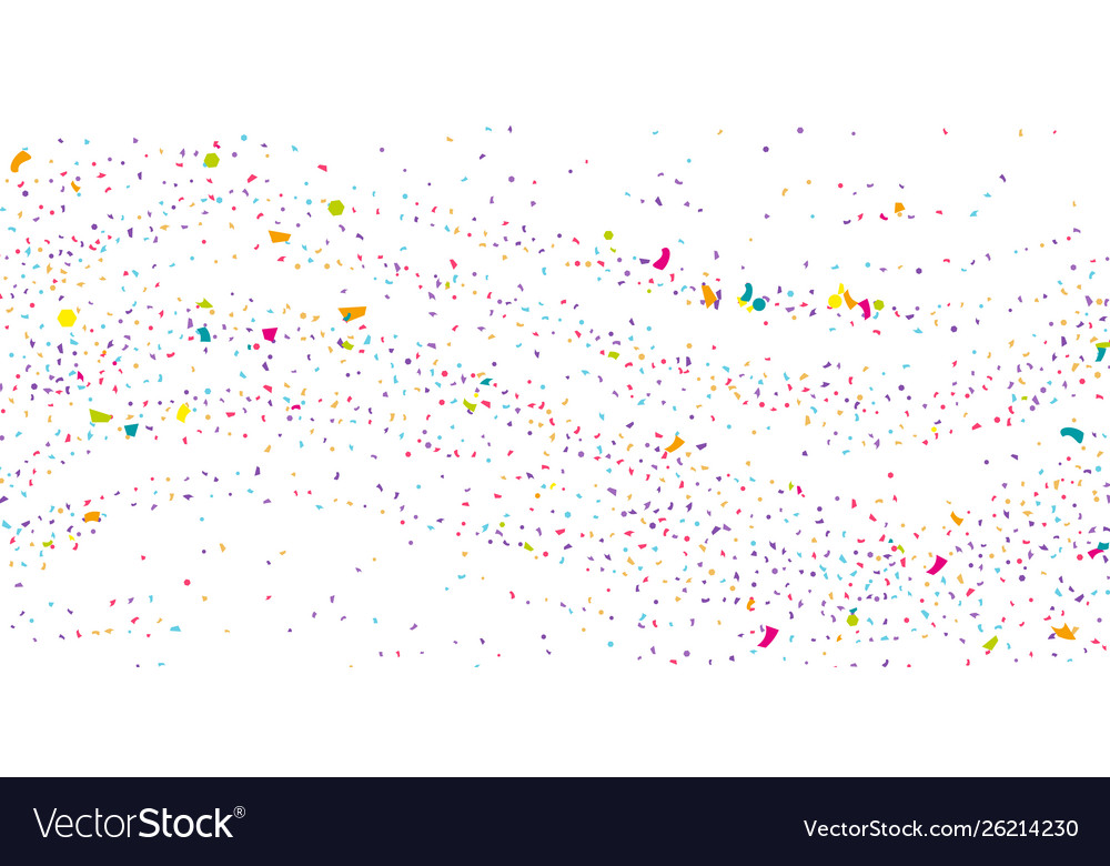 Abstract Flying Confetti Royalty Free Vector Image 1324