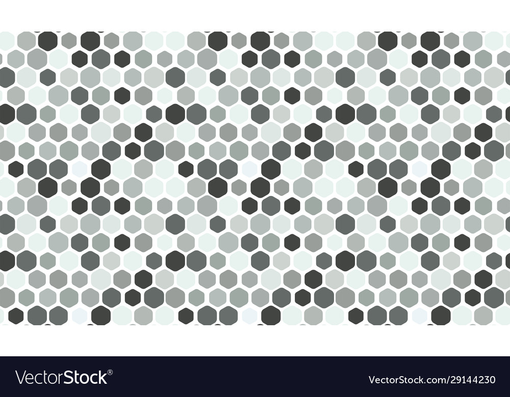 Hexagon seamless pattern background concept