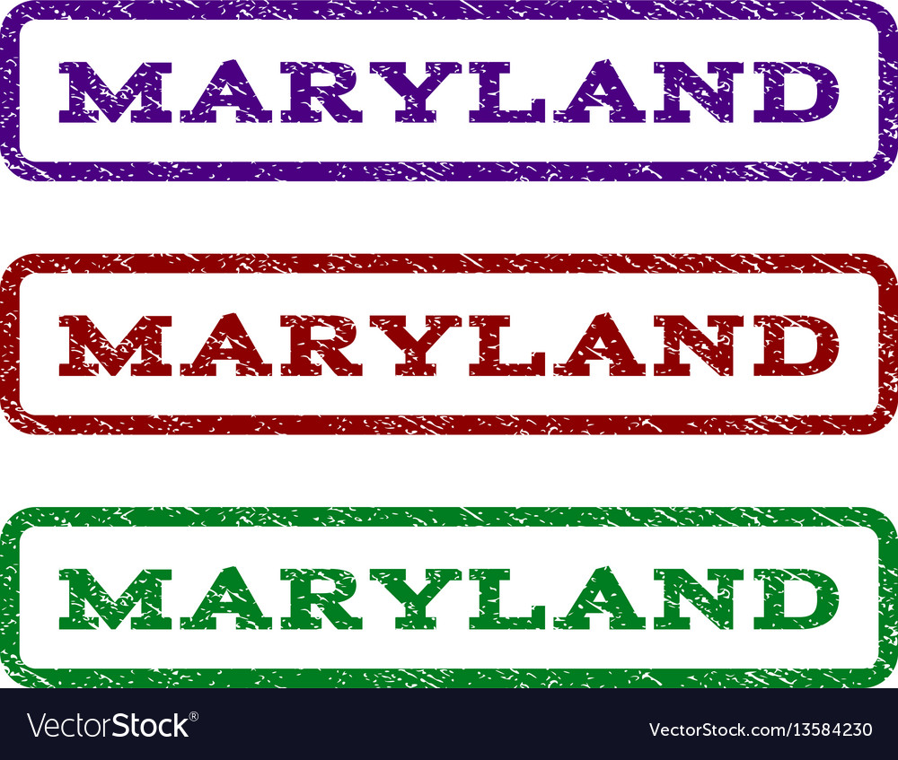 Maryland watermark stamp