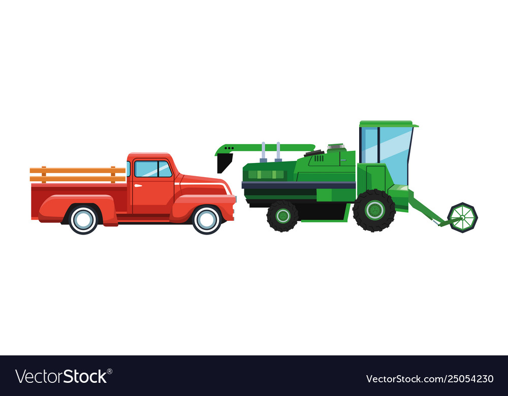 Truck and tractor