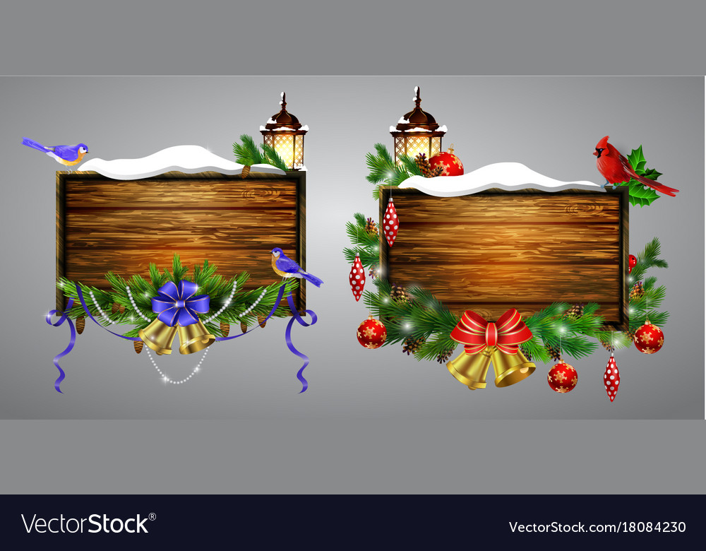 wooden christmas board royalty