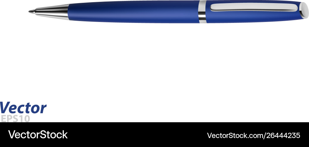 Automatic ball pen Royalty Free Vector Image - VectorStock