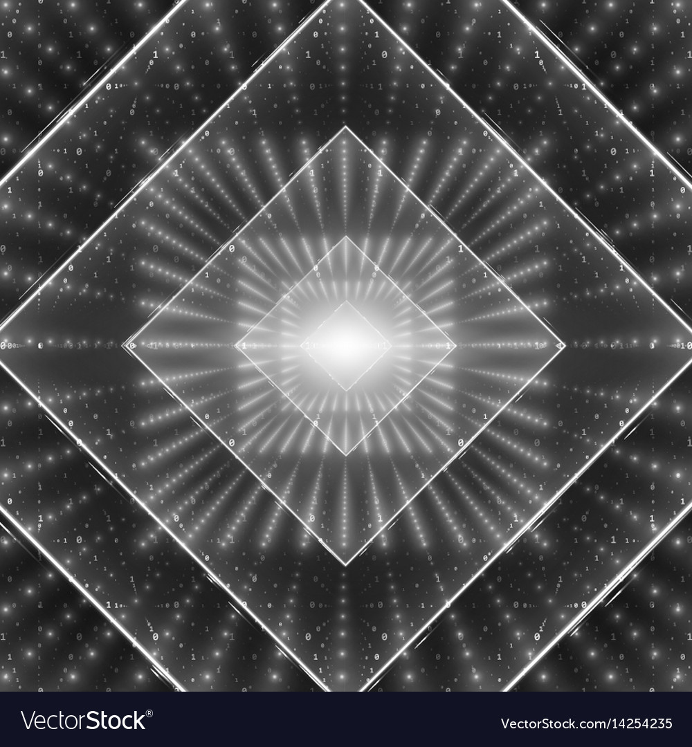 Datenfluss Visualisierung Quadrat