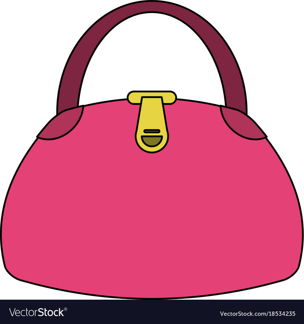 Woman fashion bag Royalty Free Vector Image - VectorStock