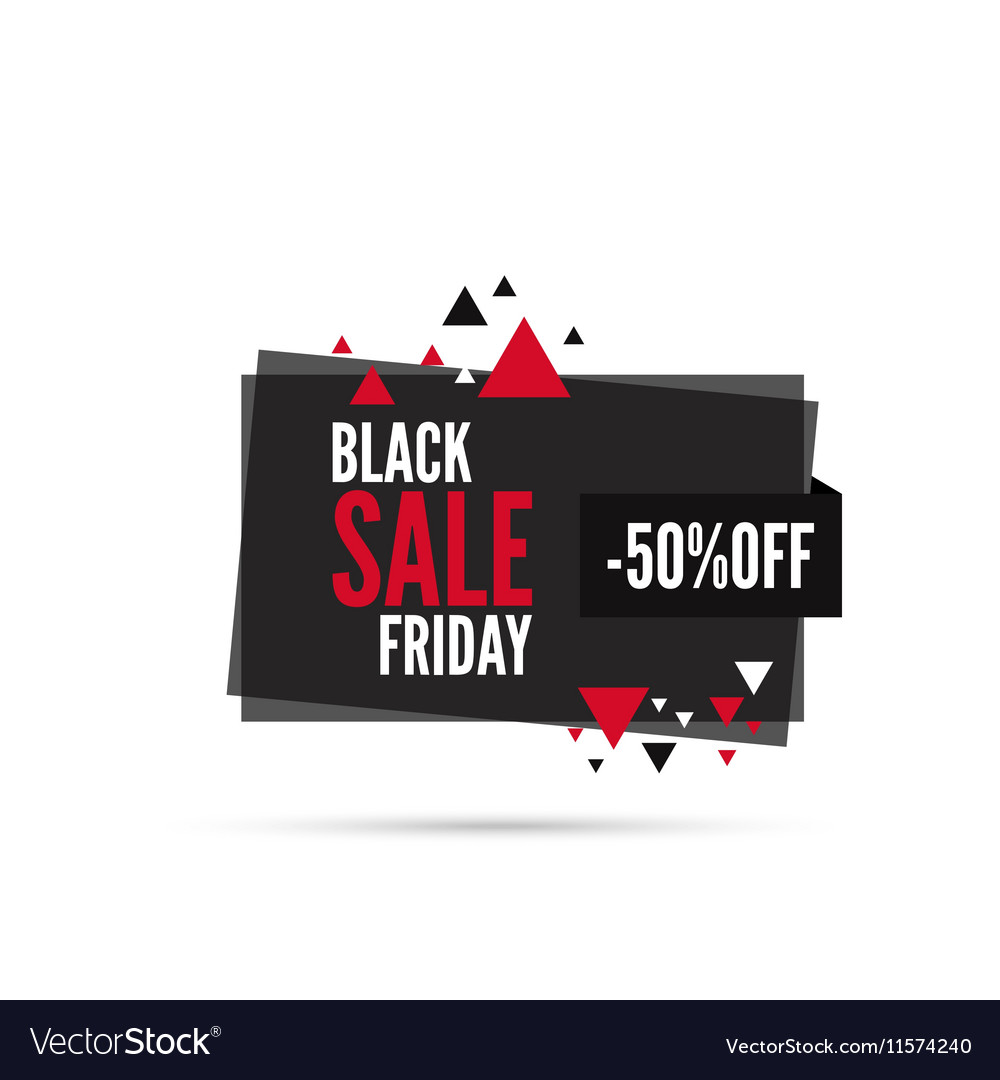 Black Friday Sale Royalty Free Vector Image Vectorstock