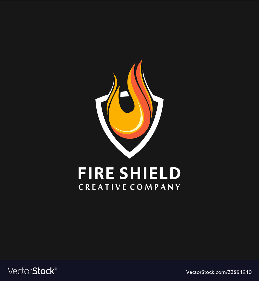 Shield Brand Logo Design Element Sicherheit