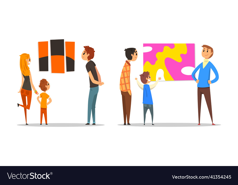 People character viewing shape modern abstract