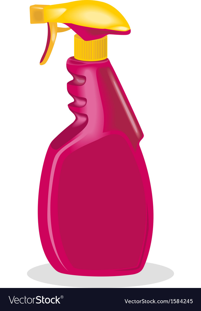 Spray bottle Royalty Free Vector Image VectorStock