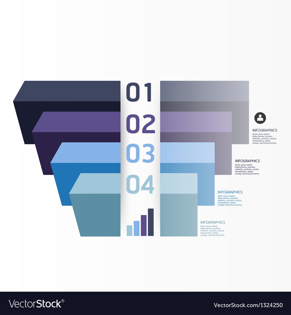 modern graph design template royalty free vector image