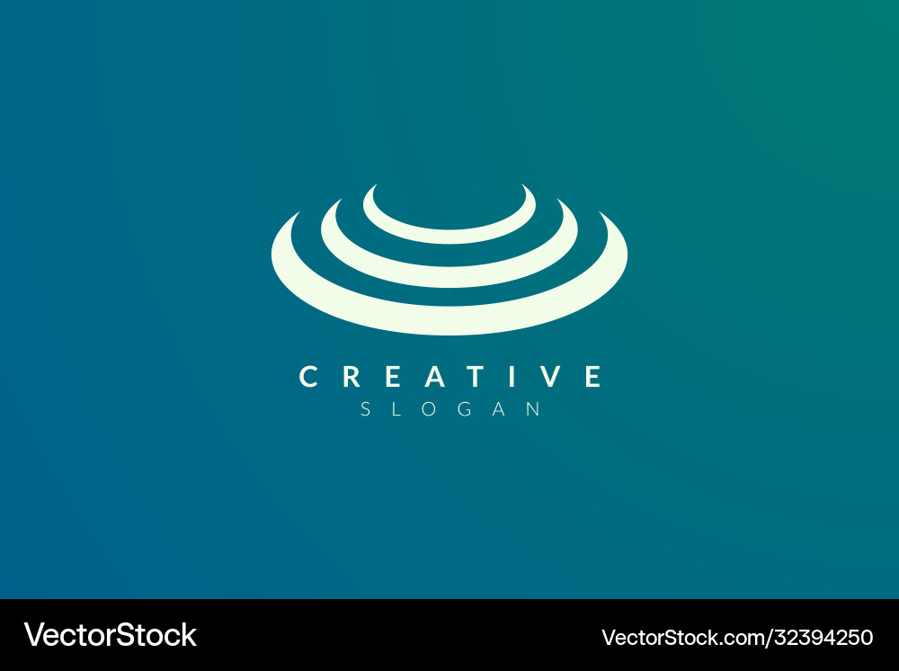 Stage logo design minimalist and modern design Vector Image