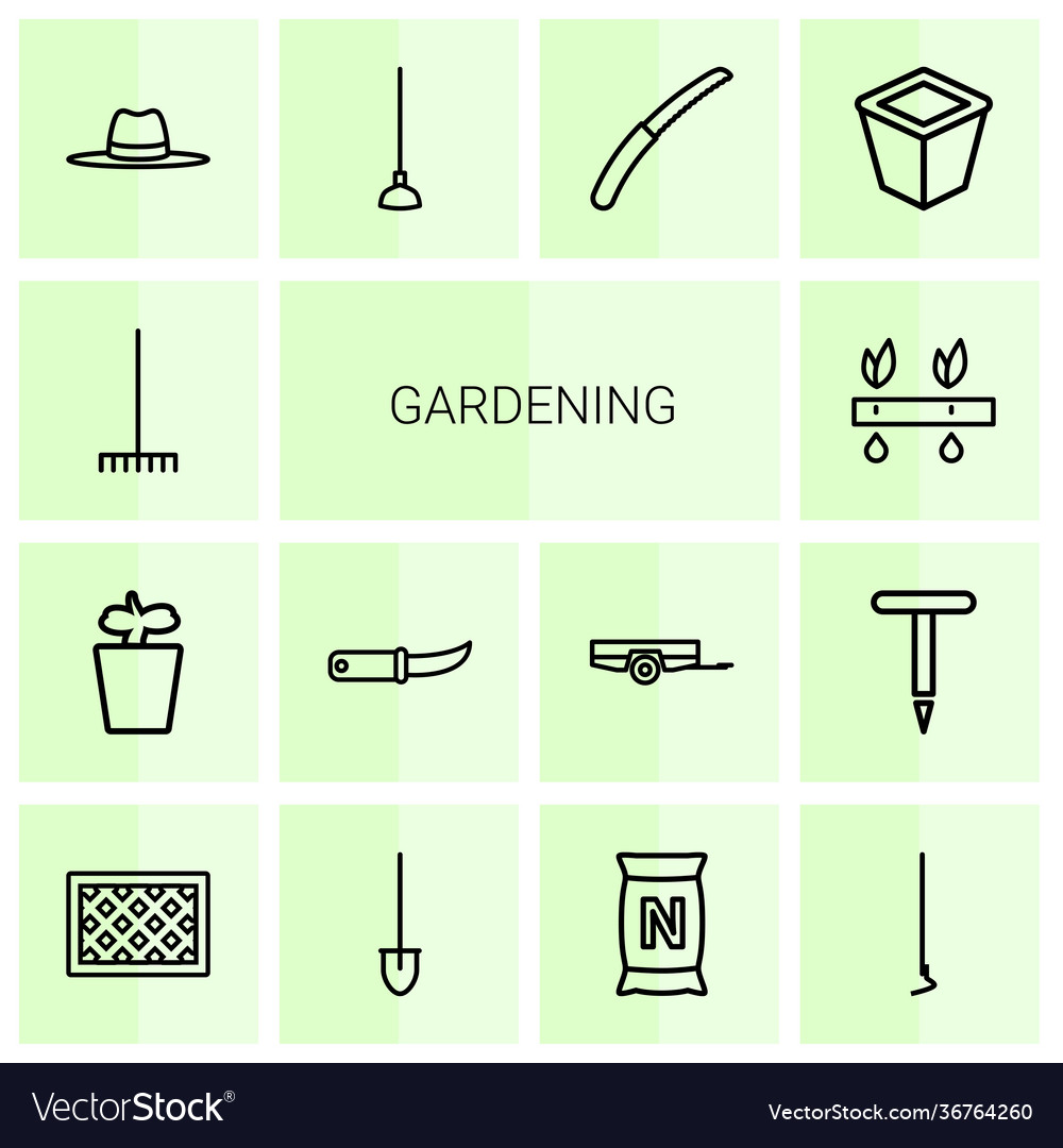 Gardening Icons