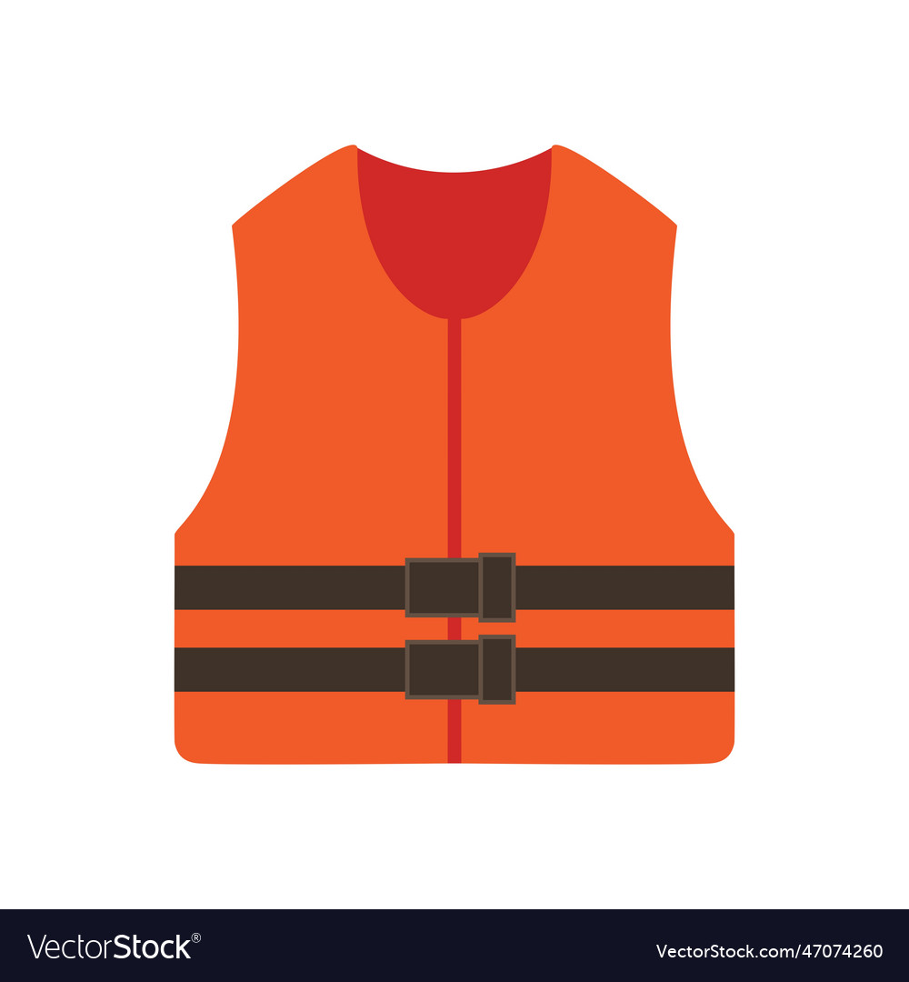 Life jacket icon image suitable for mobile Vector Image