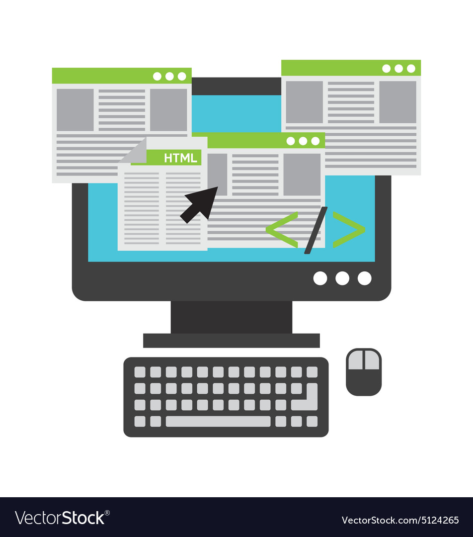 Programming language Royalty Free Vector Image