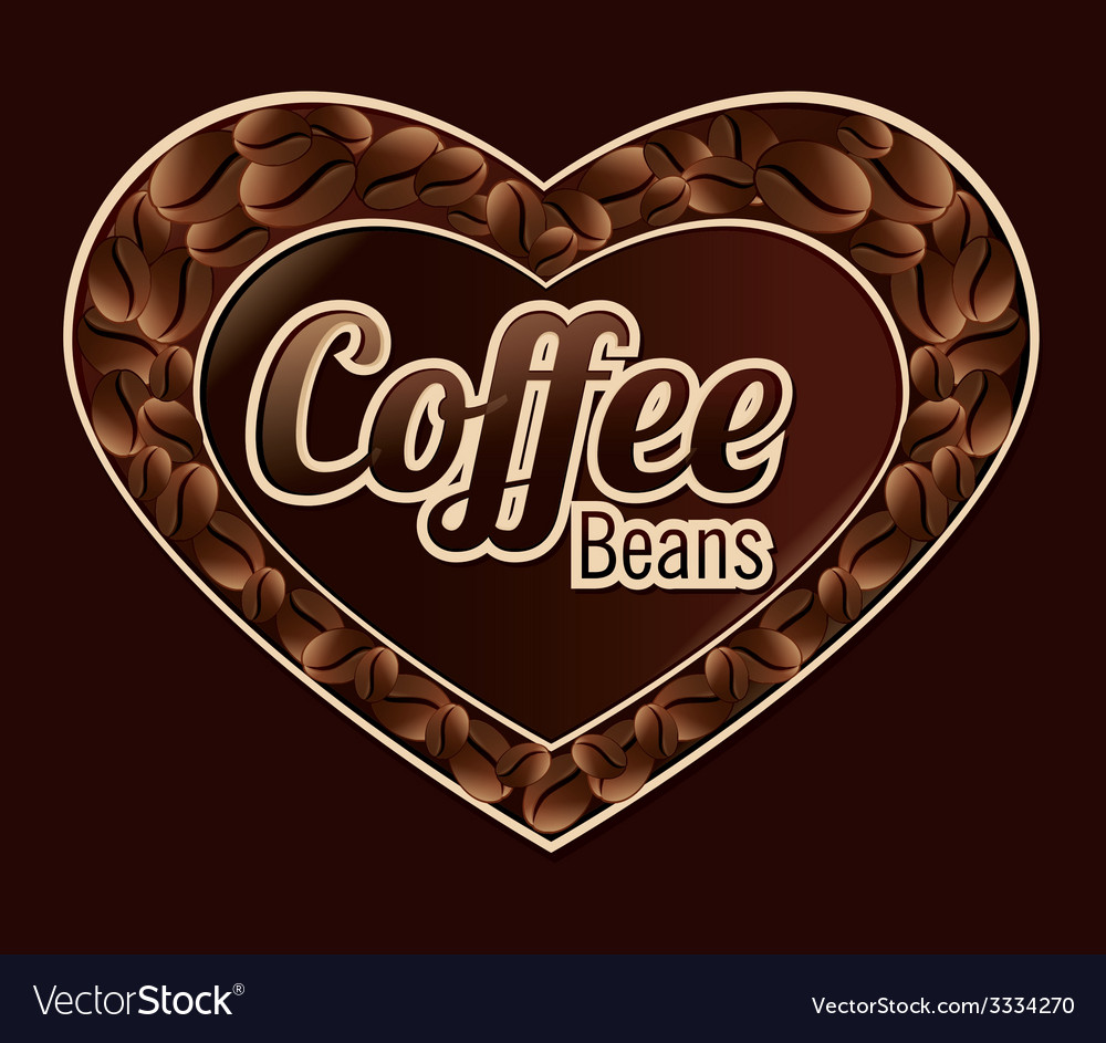 Coffee design over brown background