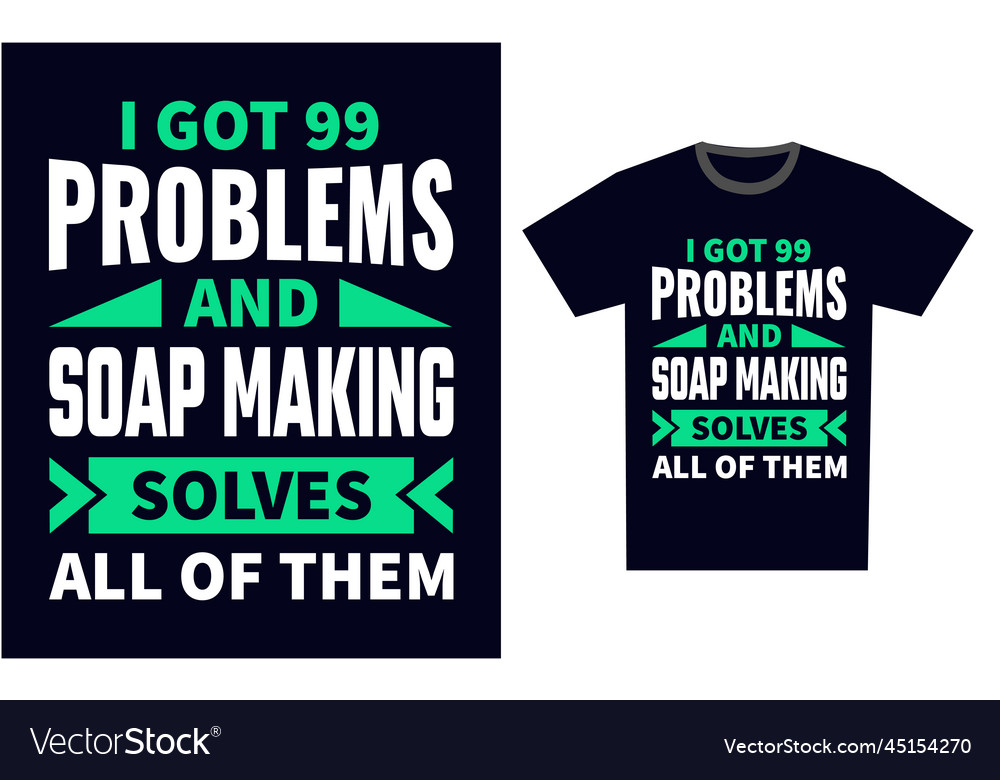 Soap making t shirt design template