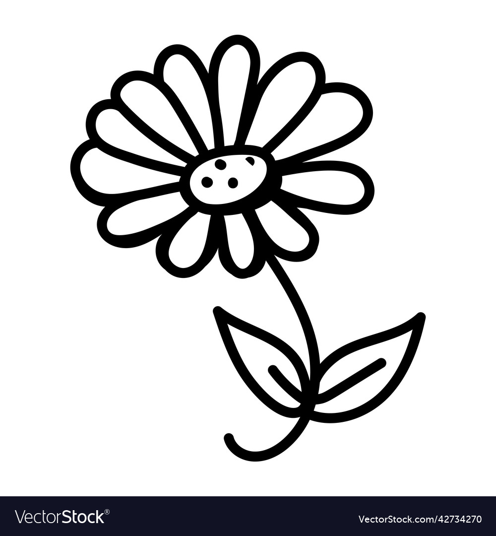 Sunflower Royalty Free Vector Image - VectorStock