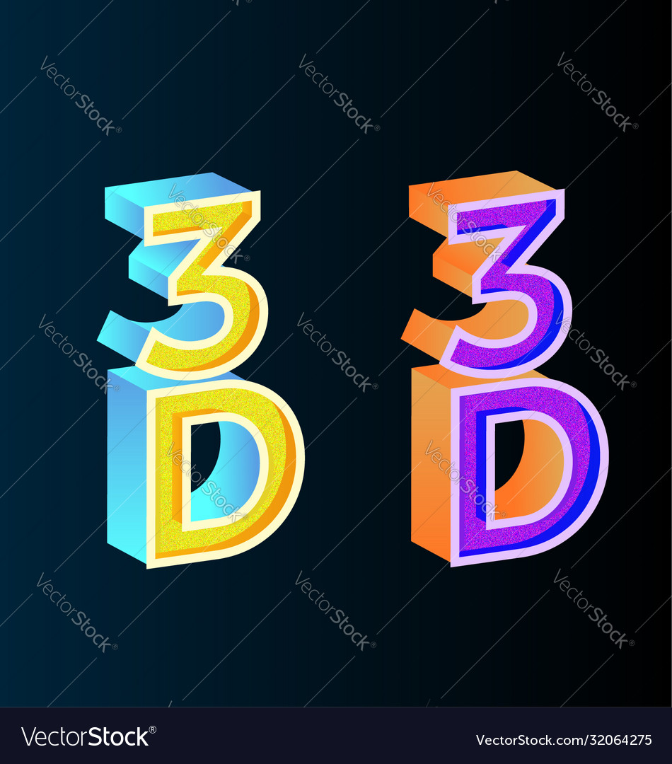 3d letter