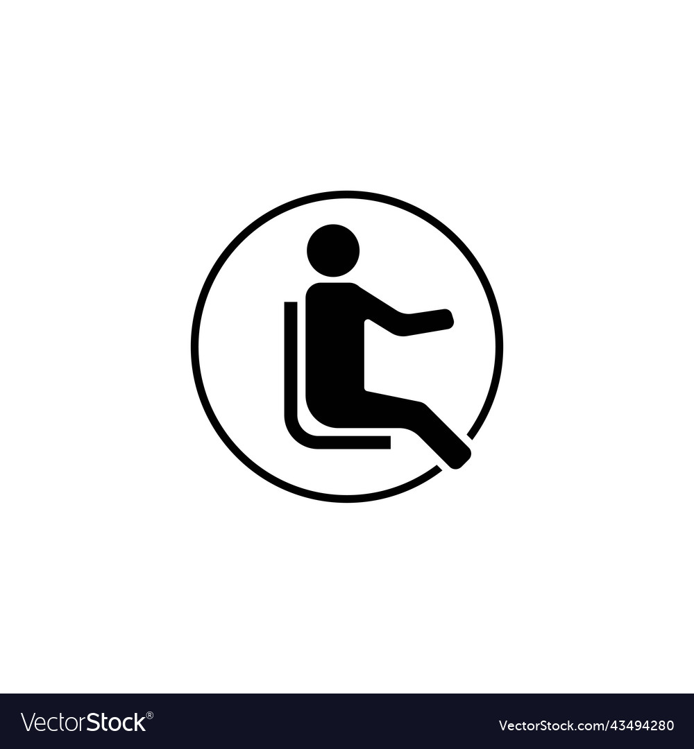 Person Sitzen Icon